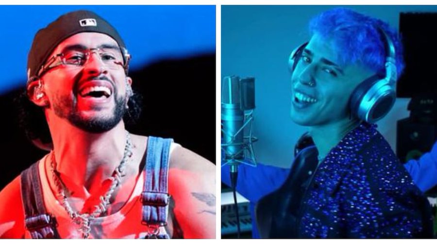 Luck Ra se tomó con humor la disputa con Bad Bunny por liderar los rankings: el divertido meme que compartió