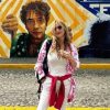 La hermana de Gustavo Cerati visitó el mural que le hicieron al artista en Lima: “¡Gracias, Perú!”