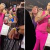 La promesa de Robbie Williams a una fanática argentina en un festival: “Tal vez el año que viene…”
