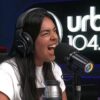 Ángela Leiva interpretó un clásico de AC/DC y sorprendió con su faceta rockera: “Me voló la peluca”