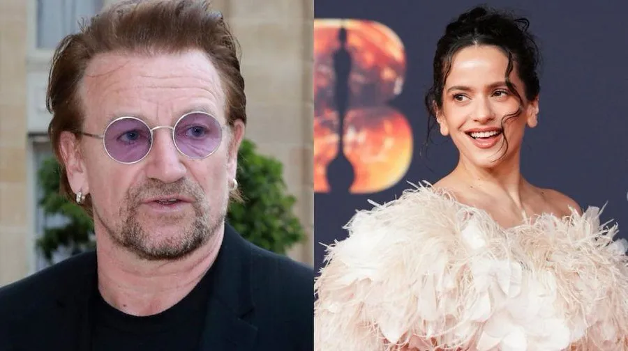 Bono reveló por qué le dedicó una canción del nuevo disco de U2 a Rosalía
