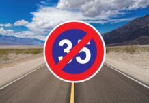 Qué significa la señal de tránsito que tiene un 35 tachado y por qué es importante